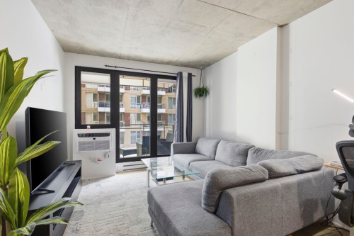 Salon - 306-1010 Rue William, Montréal (Le Sud-Ouest), QC - Indoor Photo Showing Living Room