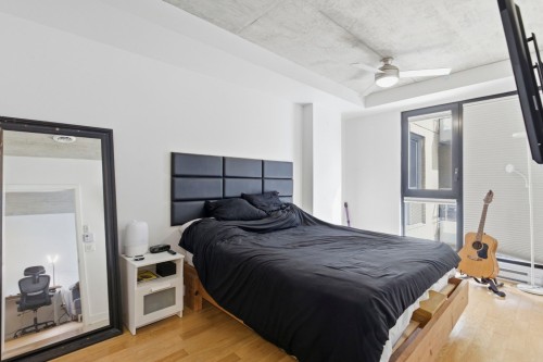 Chambre à coucher - 306-1010 Rue William, Montréal (Le Sud-Ouest), QC - Indoor Photo Showing Bedroom