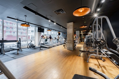 Salle d'exercice - 835-700 Rue St-Paul O., Montréal (Ville-Marie), QC - Indoor Photo Showing Gym Room