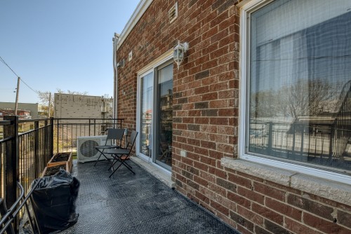 Balcony - 3-8201 10E Avenue, Montréal (Villeray/Saint-Michel/Parc-Extension), QC - Outdoor With Exterior