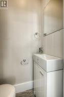Unit A main floor 2 pc bath - 