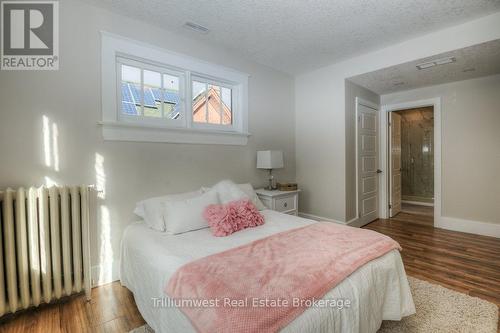 Unit A Primary Bedroom - 54 Park Street, Kitchener, ON - Indoor Photo Showing Bedroom