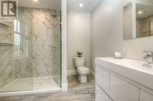 Unit A Primary Bathroom - 54 Park Street, Kitchener, ON - Indoor Photo Showing Bathroom