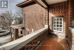 Unit A balcony - 