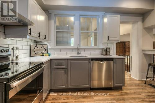 54 Park Street, Kitchener, ON - Indoor Photo Showing Kitchen With Upgraded Kitchen