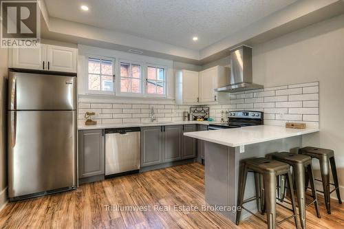 Unit A - 54 Park Street, Kitchener, ON - Indoor Photo Showing Kitchen With Upgraded Kitchen