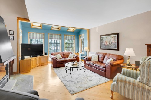 Salon - 87 Ch. Scraire, Mille-Isles, QC - Indoor Photo Showing Living Room