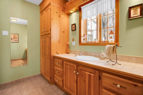 Salle d'eau - 87 Ch. Scraire, Mille-Isles, QC - Indoor Photo Showing Bathroom