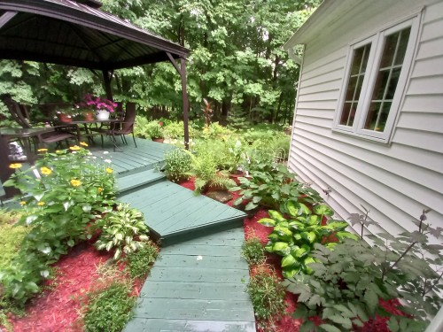 Terrasse - 87 Ch. Scraire, Mille-Isles, QC - Outdoor With Exterior