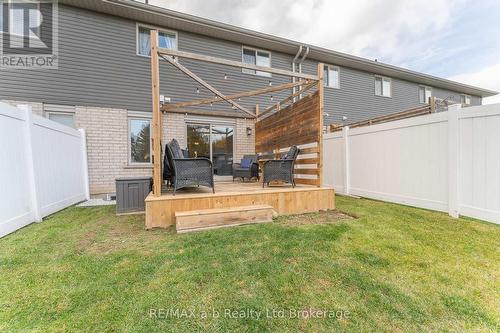 Back Deck - 109 Denrich Avenue, Tillsonburg, ON - Outdoor With Deck Patio Veranda With Exterior