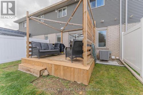 Deck - 109 Denrich Avenue, Tillsonburg, ON - Outdoor With Deck Patio Veranda With Exterior