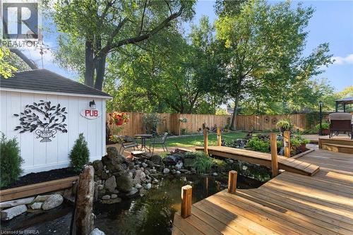 324 Burnett Avenue, Cambridge, ON - Outdoor With Deck Patio Veranda With Backyard