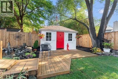 324 Burnett Avenue, Cambridge, ON - Outdoor With Deck Patio Veranda