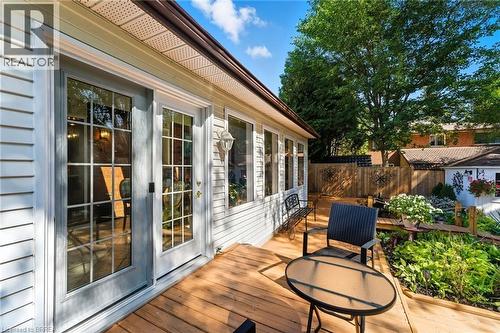 324 Burnett Avenue, Cambridge, ON - Outdoor With Deck Patio Veranda With Exterior