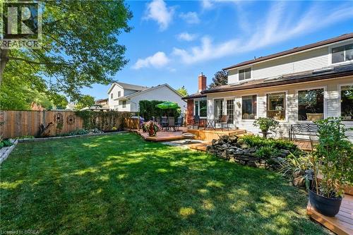 324 Burnett Avenue, Cambridge, ON - Outdoor With Deck Patio Veranda With Backyard