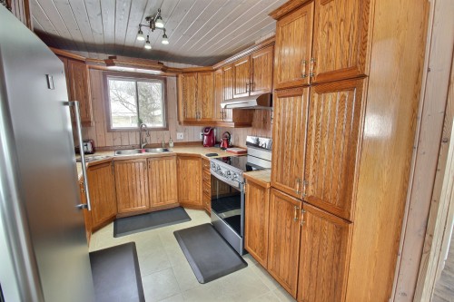Cuisine - 3101 Ch. Plourde, Rouyn-Noranda, QC - Indoor Photo Showing Kitchen With Double Sink