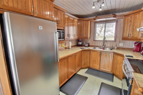 Cuisine - 3101 Ch. Plourde, Rouyn-Noranda, QC - Indoor Photo Showing Kitchen With Double Sink