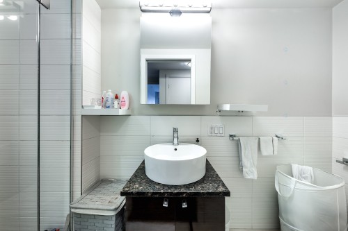 Salle de bains - 60-4850 Ch. De La Côte-St-Luc, Montréal (Côte-Des-Neiges/Notre-Dame-De-Grâce), QC - Indoor Photo Showing Bathroom