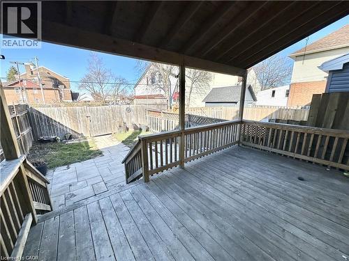 39 Beechwood Avenue, Hamilton, ON - Outdoor With Deck Patio Veranda With Exterior