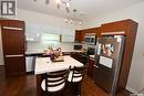 204 2315 Mcclocklin Road, Saskatoon, SK  - Indoor Photo Showing Kitchen With Stainless Steel Kitchen With Double Sink With Upgraded Kitchen 