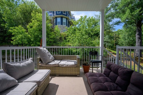 Balcon - 511 Rue Principale, Saint-Sauveur, QC - Outdoor With Deck Patio Veranda With Exterior