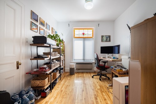 Bedroom - 390 Av. Fairmount O., Montréal (Le Plateau-Mont-Royal), QC - Indoor Photo Showing Office