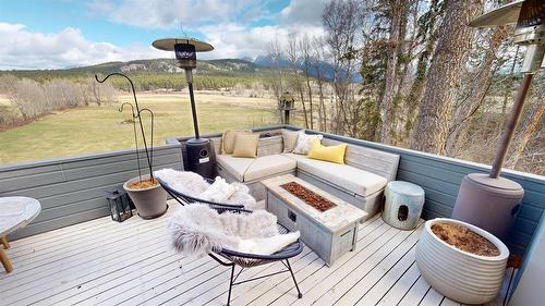 8875 Colony Road, Wardner, BC - Outdoor With Deck Patio Veranda With Exterior