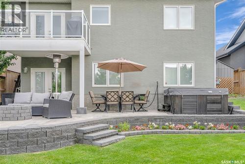 418 Teal Lane, Saskatoon, SK - Outdoor With Deck Patio Veranda With Exterior