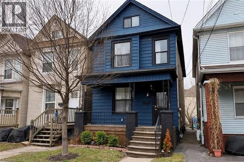 View of front of home with covered porch - 189 Lottridge Street, Hamilton, ON - Outdoor With Facade