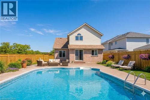 685 Coldstream Drive, Waterloo, ON - Outdoor With In Ground Pool With Backyard