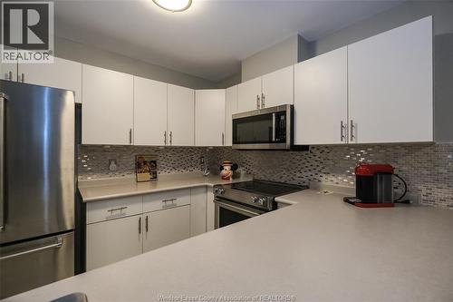 540 Ouellette Unit# 3F, Windsor, ON - Indoor Photo Showing Kitchen With Upgraded Kitchen