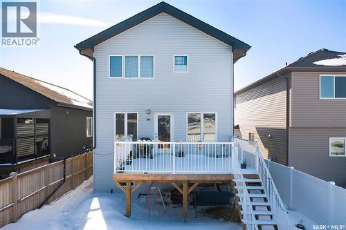 4166 Diefenbaker Drive, Saskatoon, SK - Outdoor With Deck Patio Veranda With Exterior