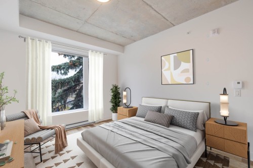 Chambre à coucher principale - 208-1620 Boul. De La Côte-Vertu, Montréal (Saint-Laurent), QC - Indoor Photo Showing Bedroom