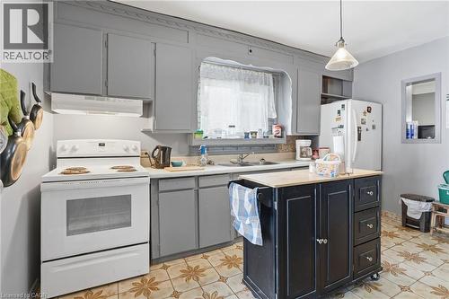 121 Gibson Avenue, Hamilton, ON - Indoor Photo Showing Kitchen