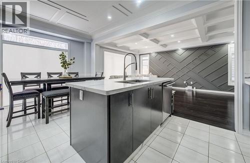 524 Linden Drive, Cambridge, ON - Indoor Photo Showing Kitchen With Double Sink With Upgraded Kitchen