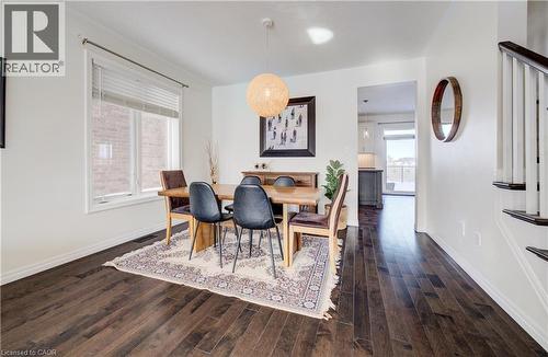 268 Evens Pond Crescent, Kitchener, ON - Indoor Photo Showing Dining Room