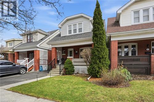 223 Park Row S, Hamilton, ON - Outdoor With Deck Patio Veranda With Facade
