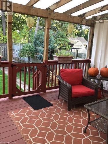 223 Park Row S, Hamilton, ON - Outdoor With Deck Patio Veranda With Exterior