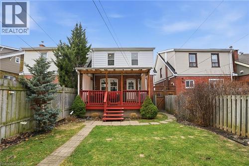 223 Park Row S, Hamilton, ON - Outdoor With Deck Patio Veranda