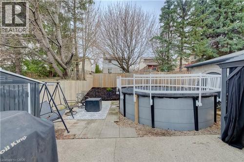 150 Glamis Road, Cambridge, ON - Outdoor With Above Ground Pool