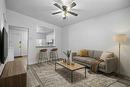 Virtually staged for design and layout inspiration. - 401 Union Avenue W, Winnipeg, MB  - Indoor Photo Showing Living Room 