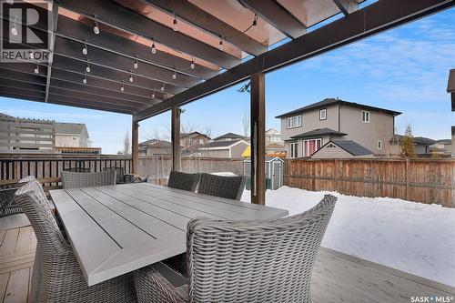 8856 Kestral Drive, Regina, SK - Outdoor With Deck Patio Veranda With Exterior