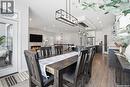 4418 Sage Crescent E, Regina, SK  - Indoor Photo Showing Dining Room 