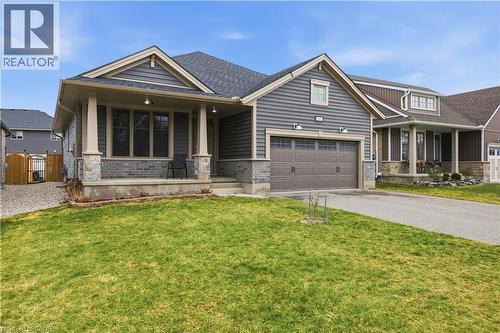 43 Lowrie Crescent, Tillsonburg, ON - Outdoor With Deck Patio Veranda With Facade