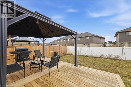 43 Lowrie Crescent, Tillsonburg, ON - Outdoor With Deck Patio Veranda