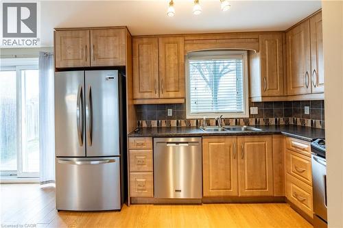 89 Rolling Meadows Drive, Kitchener, ON - Indoor Photo Showing Kitchen With Double Sink
