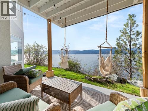 5538 Lakeshore Road, Kelowna, BC - Outdoor With Body Of Water With Deck Patio Veranda With Exterior