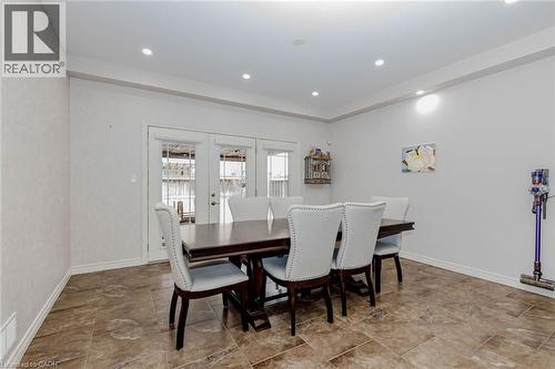 Dining area featuring baseboards and recessed lighting - 2 Doon Creek Street, Kitchener, ON - Indoor Photo Showing Dining Room