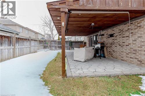 Fenced backyard with a patio - 2 Doon Creek Street, Kitchener, ON - Outdoor