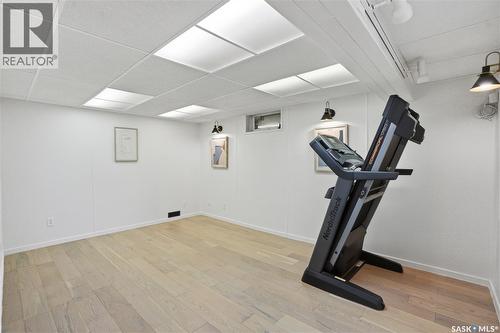 339 Stechishin Way, Saskatoon, SK - Indoor Photo Showing Gym Room